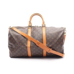Pre-Owned Louis Vuitton Keepall Bandouliere 50 Brown